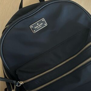 Kate Spade Black Backpack